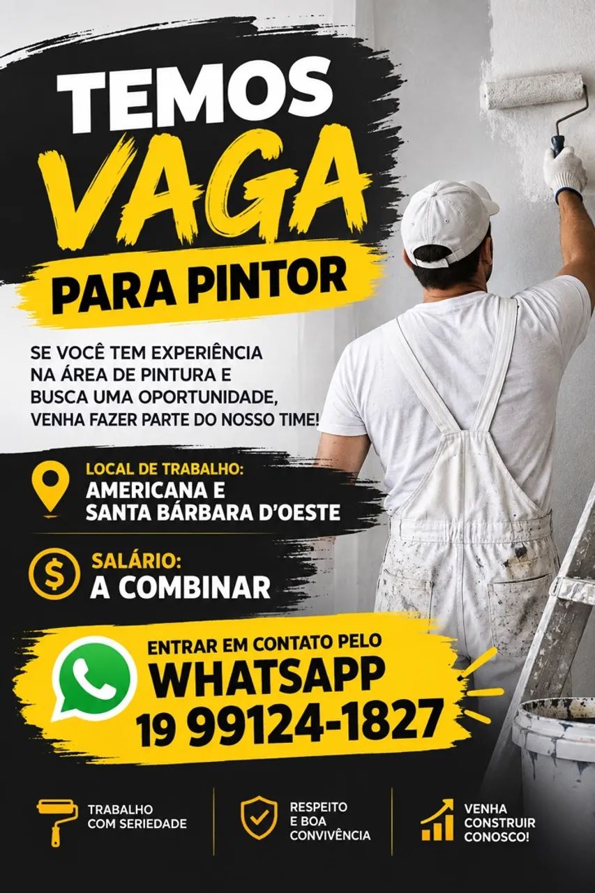 Vagas de pintor 