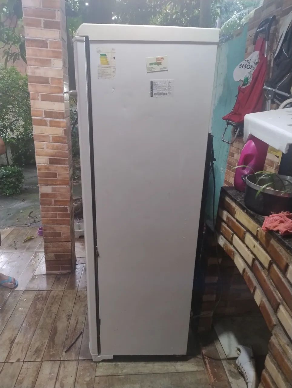 Freezer FE26 usado, gelando bem - Foto 4