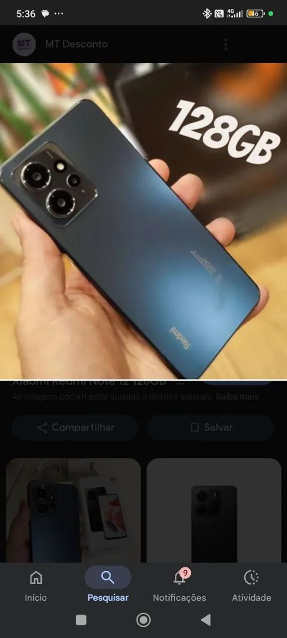 Redmi Note 12 128Gb - Foto 3