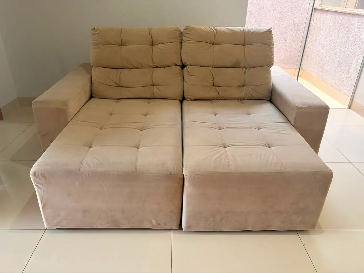 Sofá Retrátil 2 lugares
