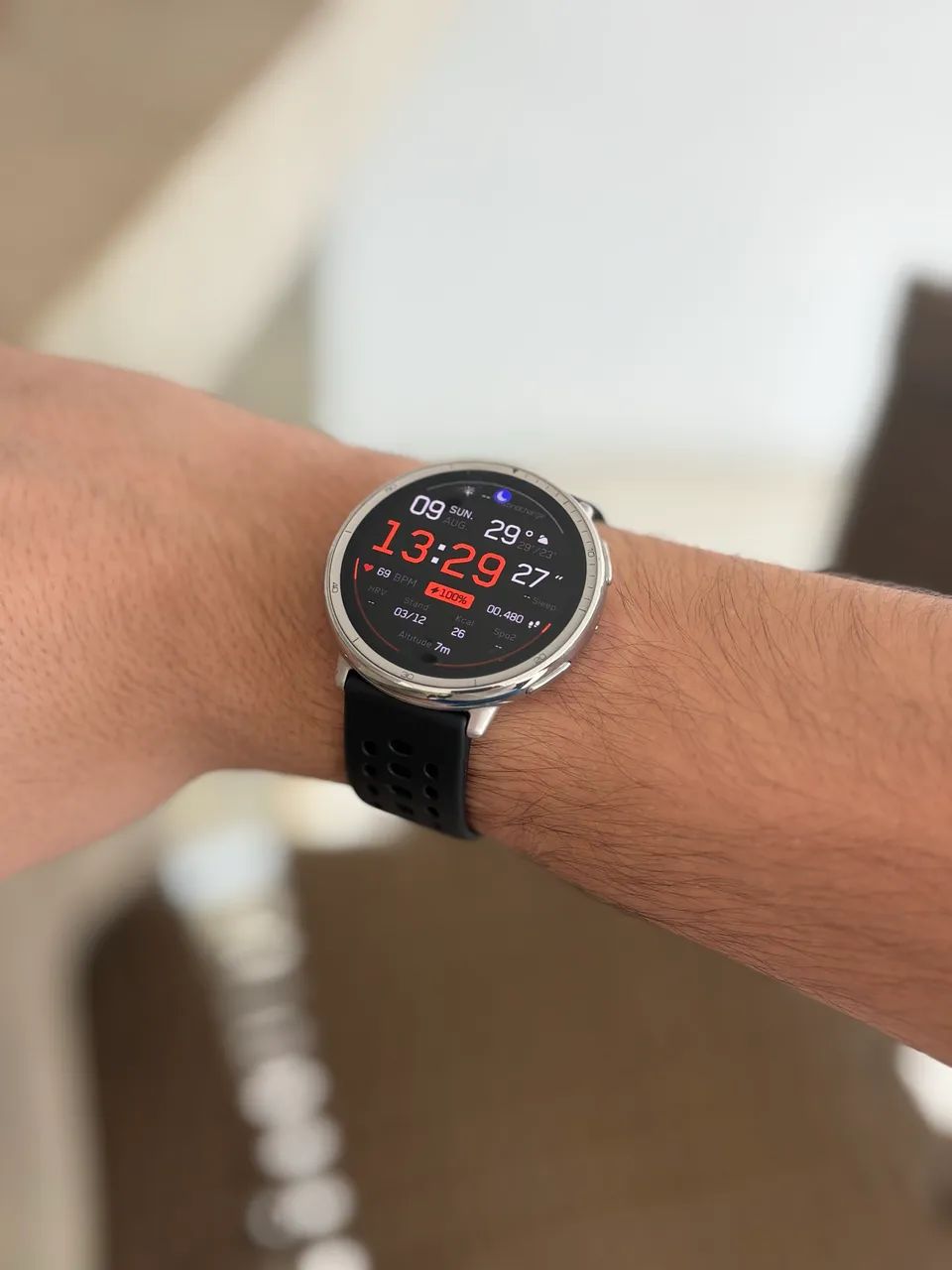 Relógio Amazfit Active 2 Cinza Preto - Foto 5
