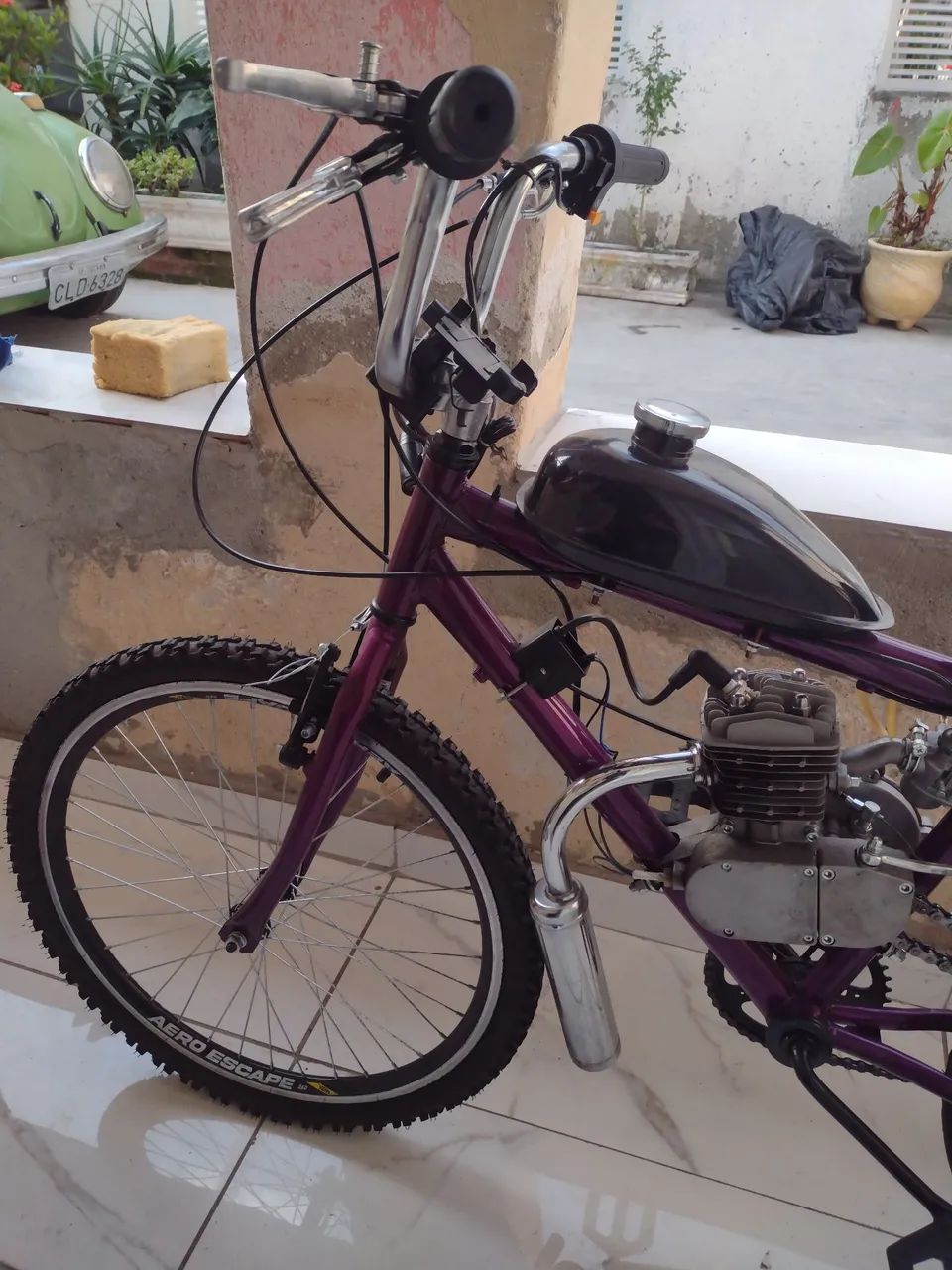 Bicicleta motorizada aro 24 - Foto 2