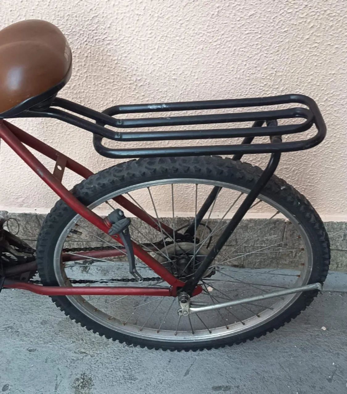 Bicicleta aro 26 urbana simples com garupeira  - Foto 5