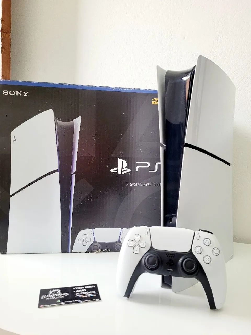 ZERADO!! Playstation 5 Slim Memória 1TB (Aceito Cartão)
