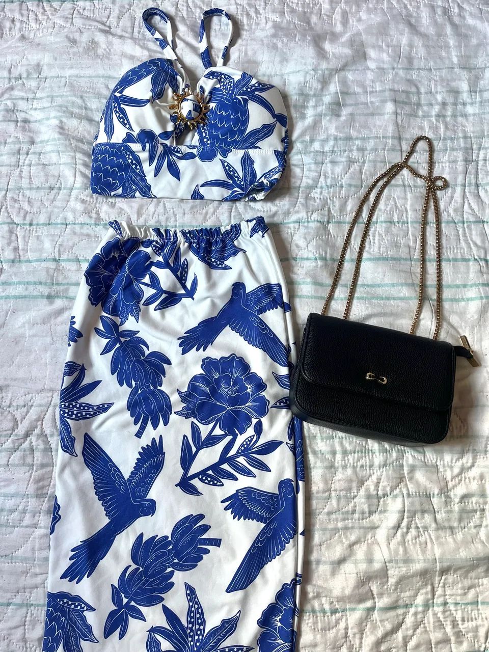 Vendo conjunto ( top + saia longa - Foto 3