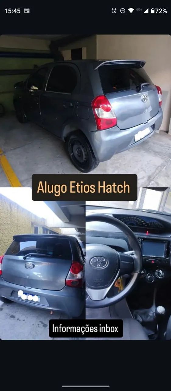 Aluguel carro / veículo 
