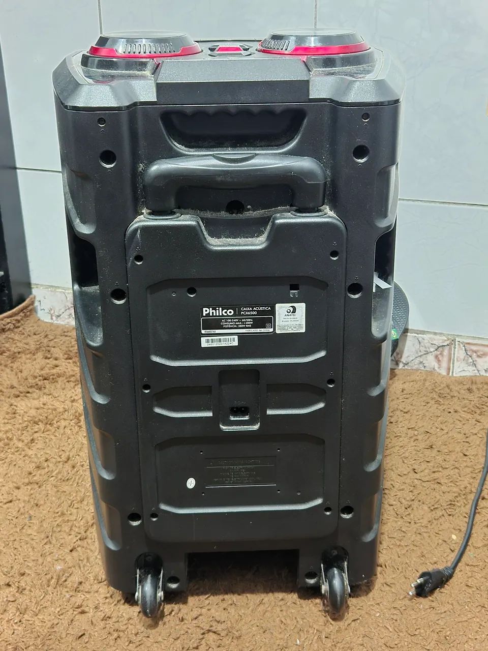 CAIXA DE SOM GRAVE PHILCO PCX6500 - Foto 4