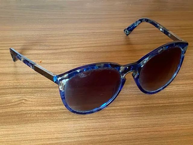 Óculos de Sol Christian Dior Original - Acetato Azul