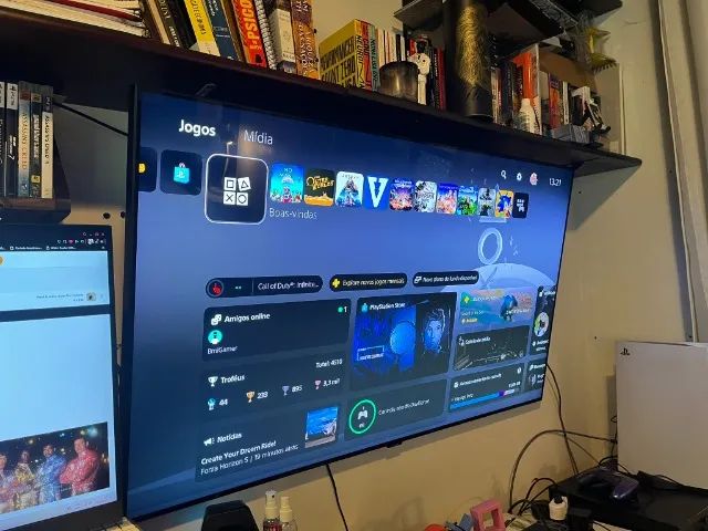Televisão Gamer Q90T 55 polegadas QLED