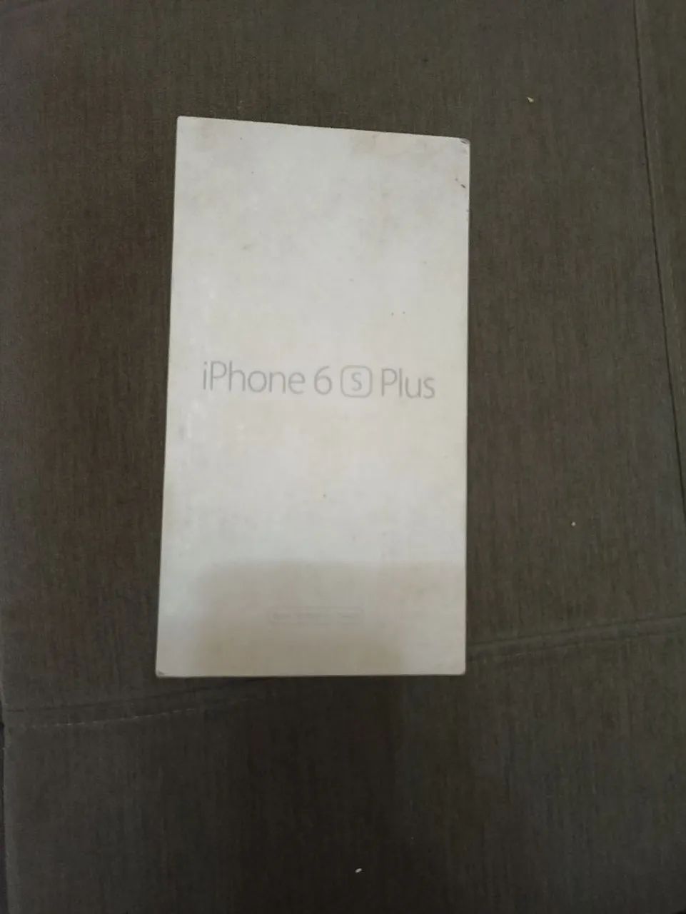 Caixa de celular vazia do iPhone 6
