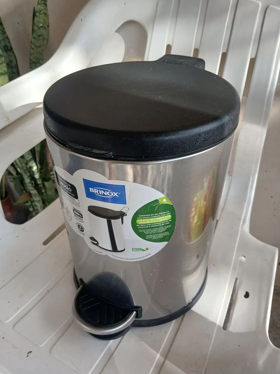 Lixeira nova de inox - Foto 2