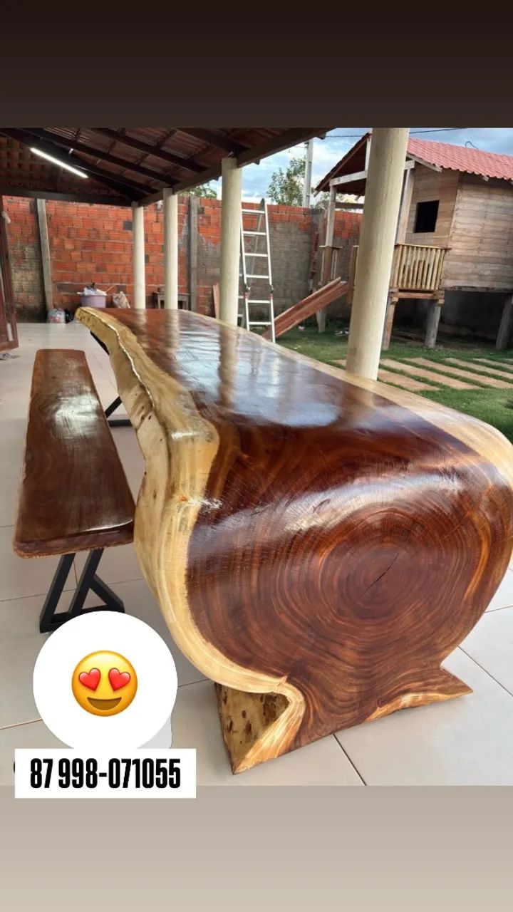 Mesa de Madeira  - Foto 4