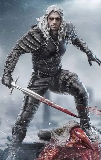 Geralt de Rivia iron studios 1/10 - Foto 4
