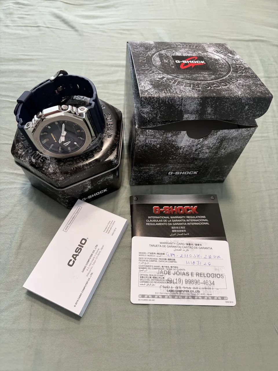 Casio g-shock edição limitada