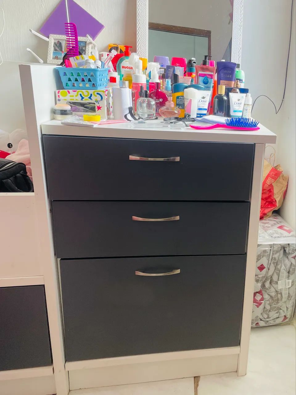 berço com guarda roupa de cômoda  - Foto 3