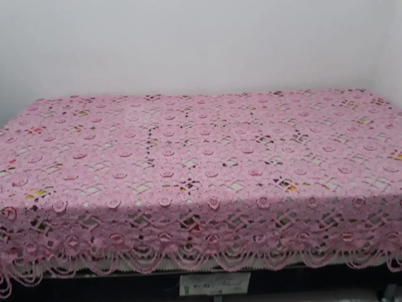 Colcha de crochê solteiro 