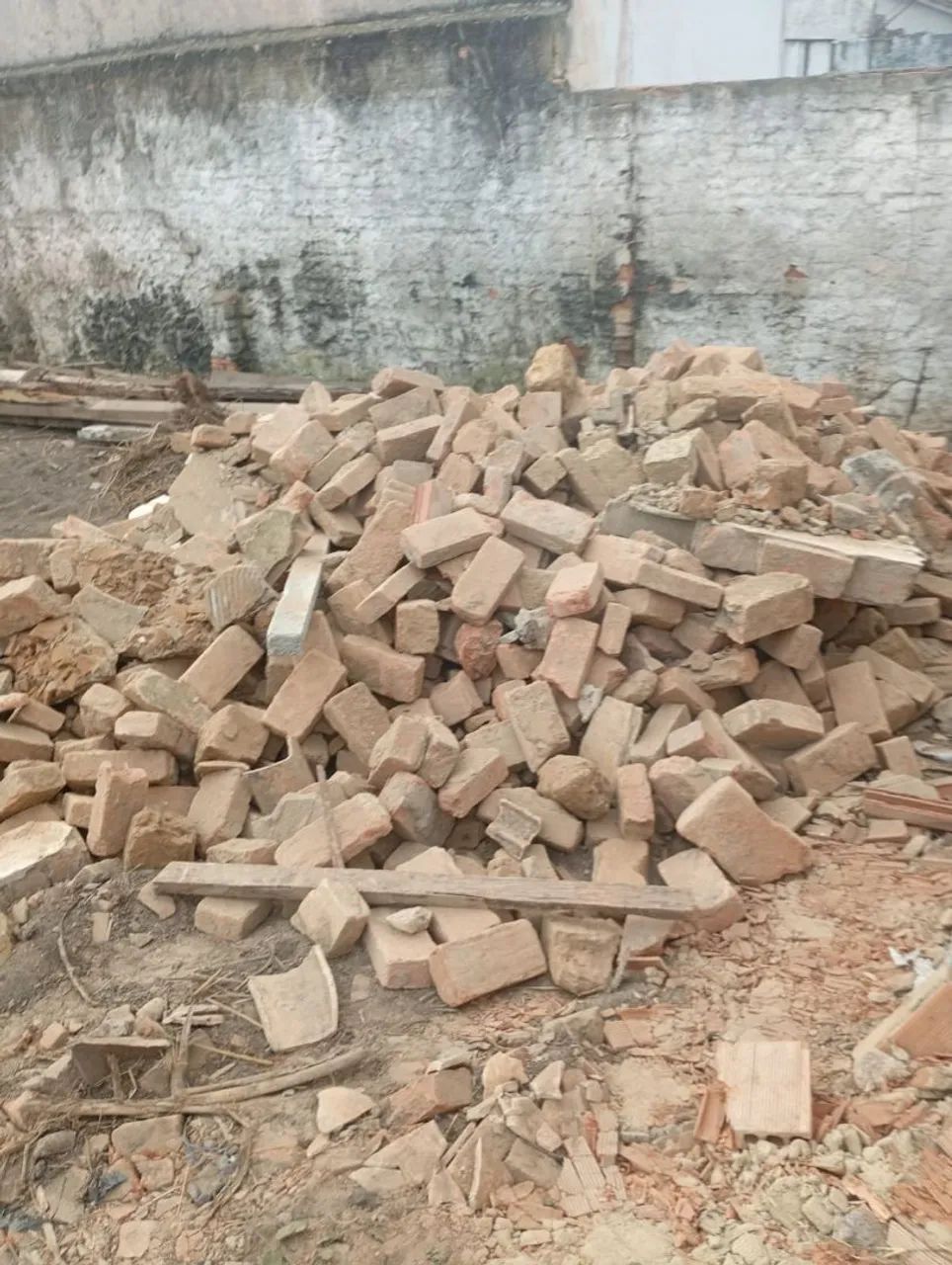 Material da construção usado.