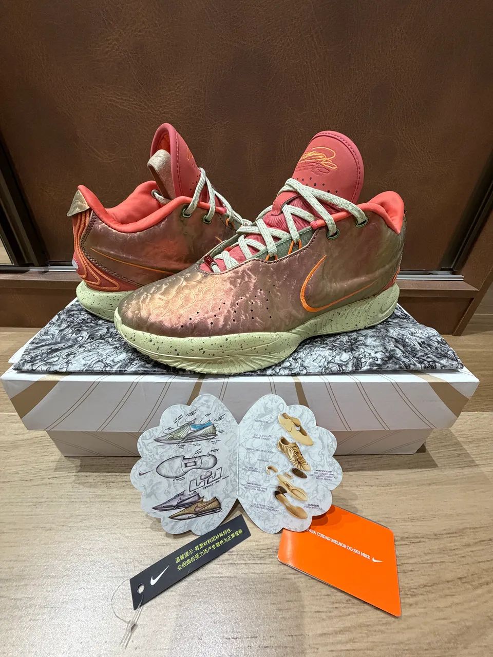 kminion Nike Lebron 21 Queen Conch Tam : 41/42 novíssimo Original
