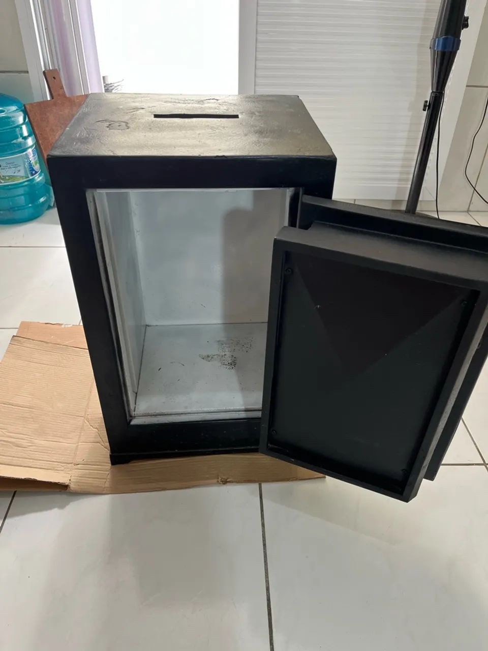 Cofre de Aço Mecânico com Chave e Segredo - 60 cm - Foto 5