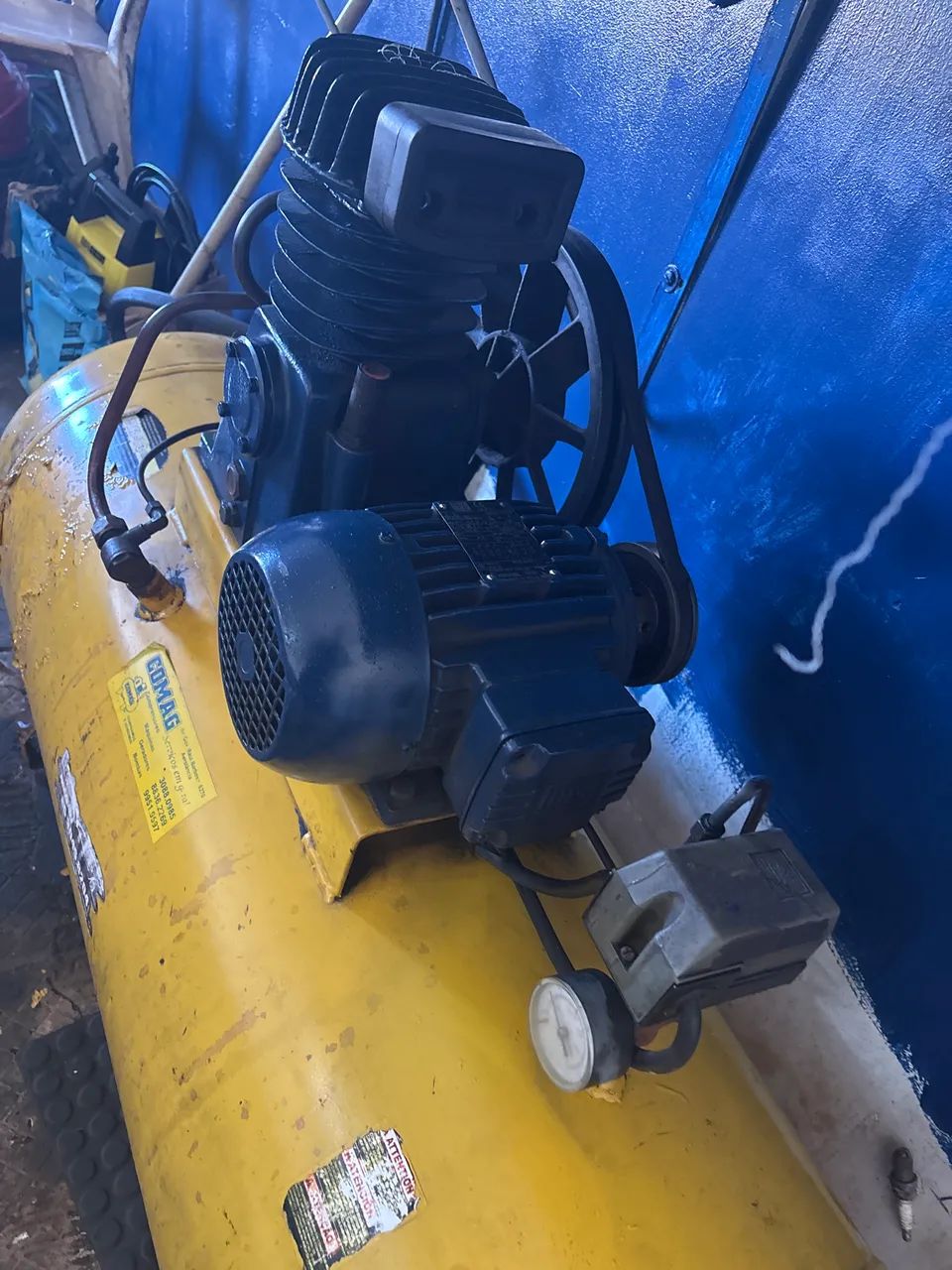  VENDO COMPRESSOR CHIAPERINi 200 litros  - Foto 2