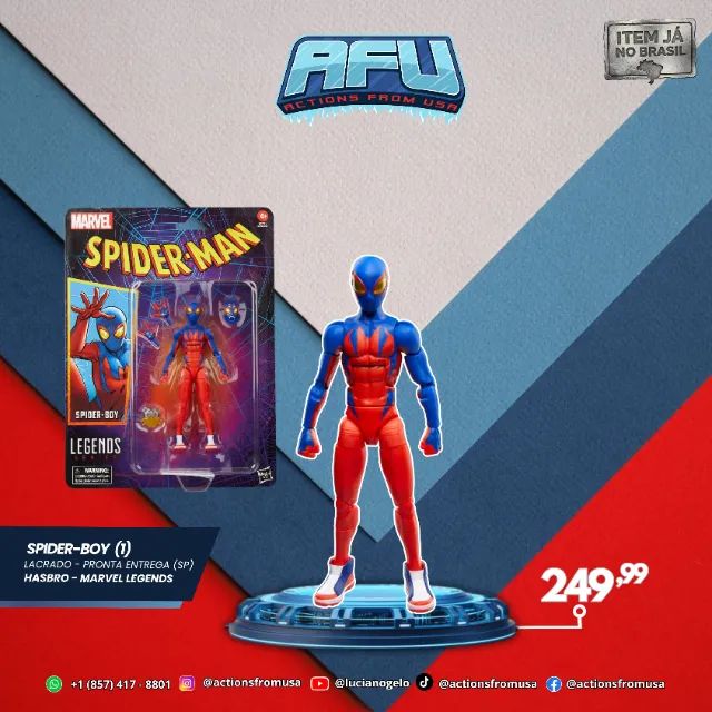 Spider-Boy Marvel Legends Hasbro