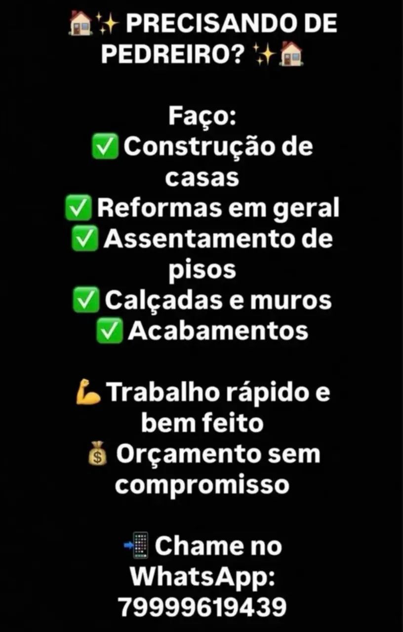 PEDREIRO *