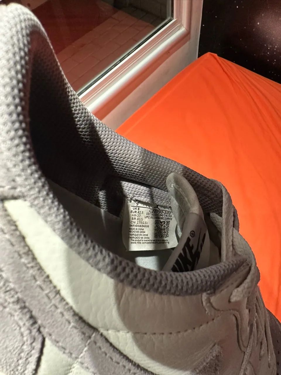 Jordan 1 low og atmosphere grey  - Foto 2