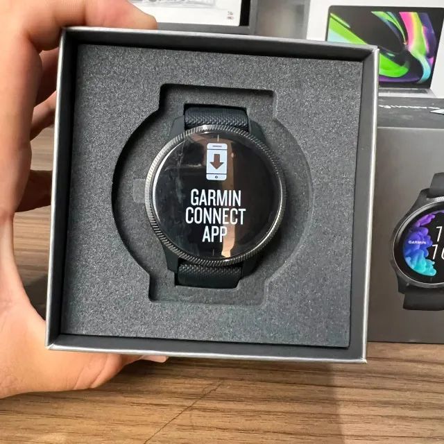 Relógio Smartwatch Garmin Venu Preto - Foto 3