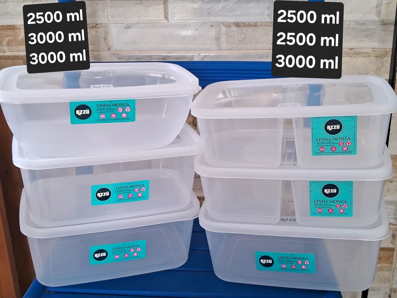 Kit com 3 potes  - Foto 2
