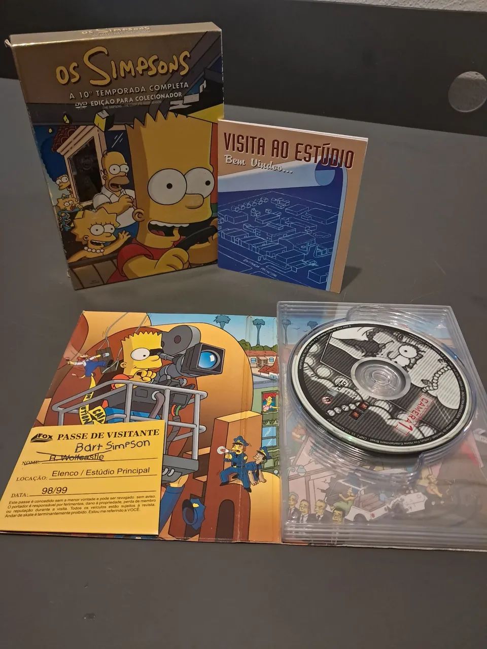 Coleção DVD Simpsons Temporada 10 - Box - Foto 2