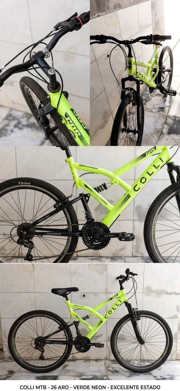 Bicicleta Colli Gps 148 Aro 26 21 Marchas - Foto 3