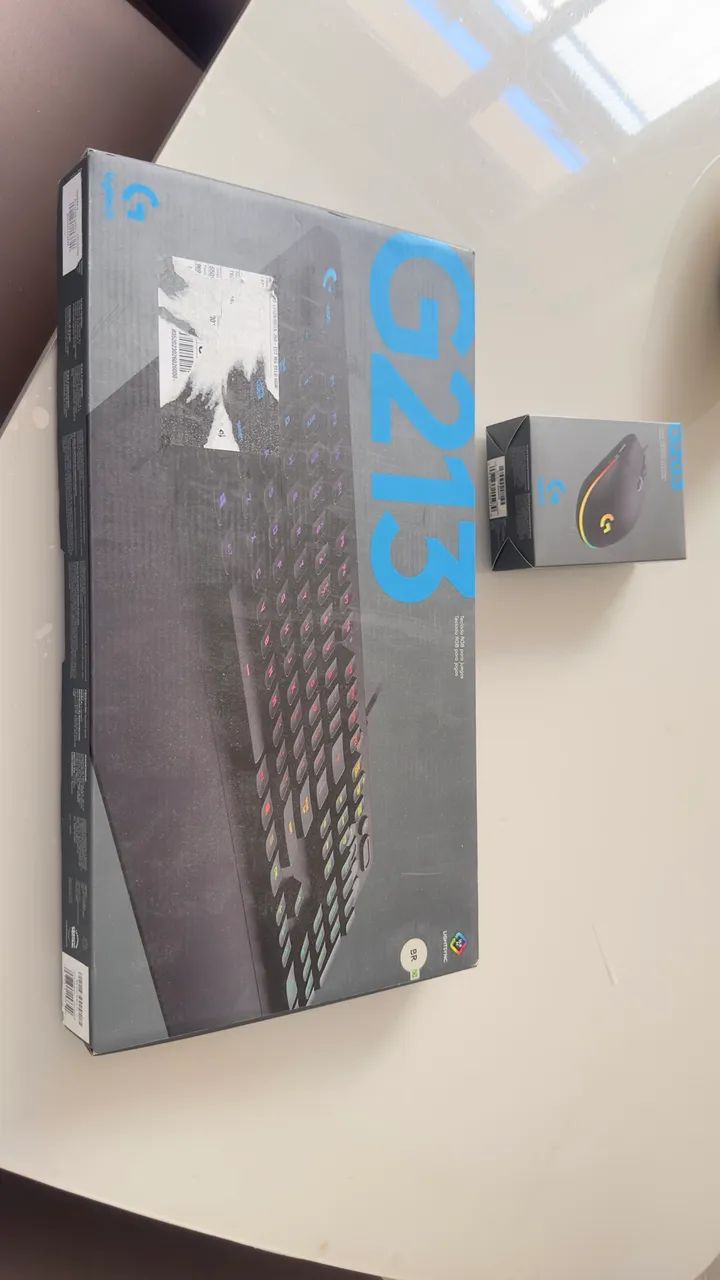 Combo teclado e mouse logitech, pra sair hoje oportunidade. - Foto 5
