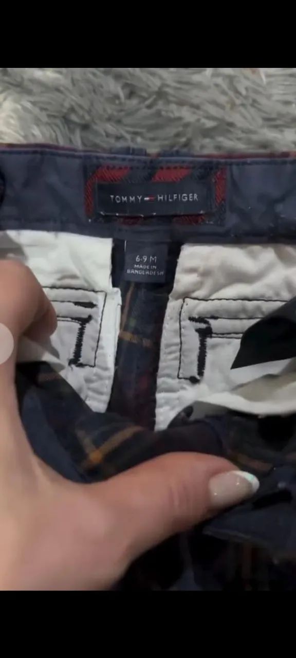 Calça  Infantil  Tommy  Hilfinger.  - Foto 2
