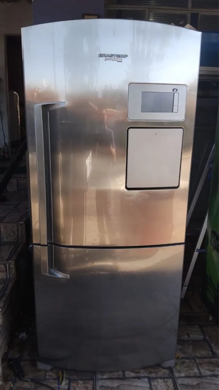 Geladeira Inverse Inox! 