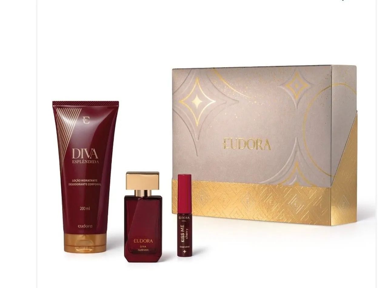 Kit Eudora Diva Esplêndida Colônia e Hidratante  - Foto 2