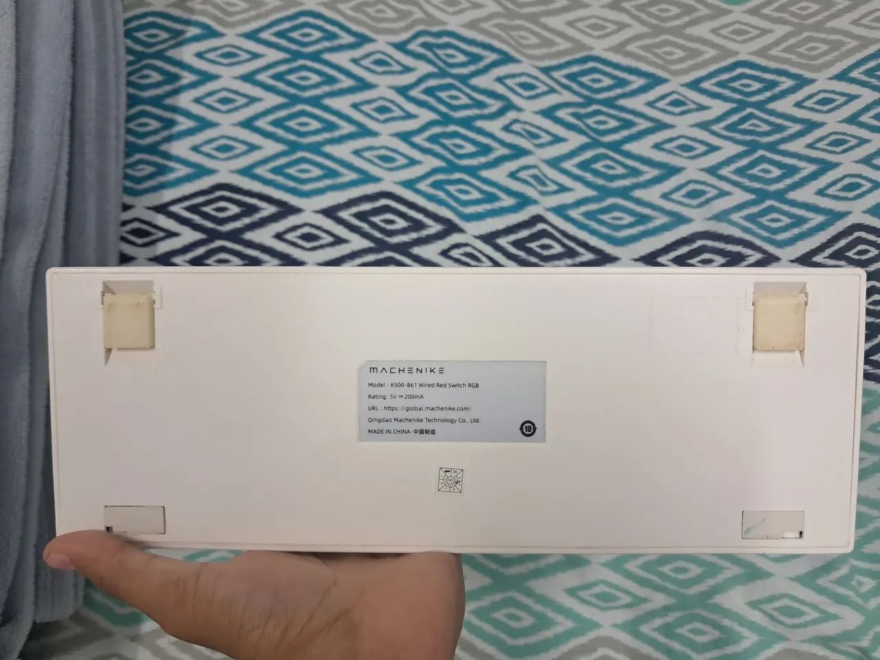 Teclado mecânico K-500 (switch red) - Foto 4