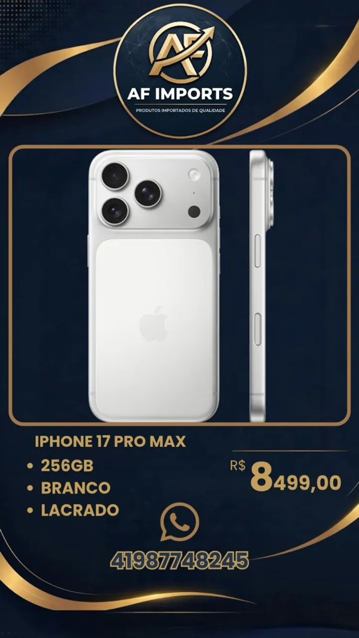 iPhone 17 Pro Max 256GB
