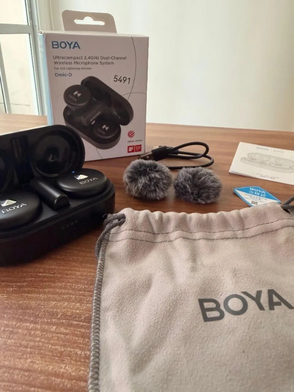 Microfone Boya Omic-D - Foto 5