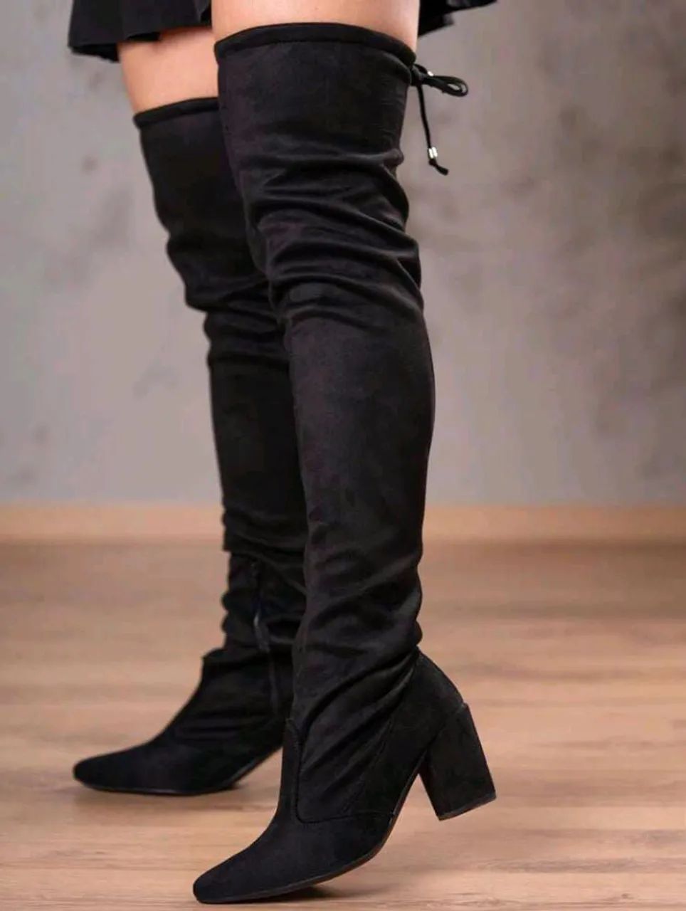 Bota do cano alto