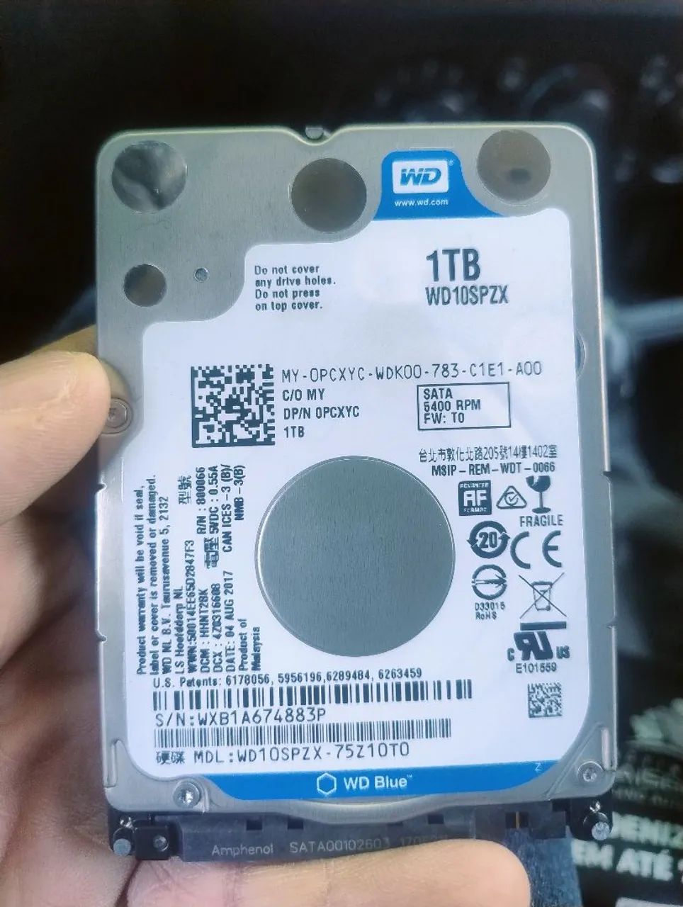 HD Notebook 1TB - Foto 2