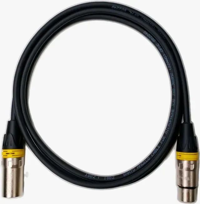 Kit De 5 Cabos Balanceados Para Microfone Santo Angelo - Xlr - Foto 3