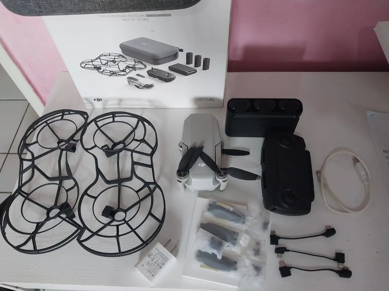 Vendo! Drone DJI fly more Mavic mini com combo de acessórios.