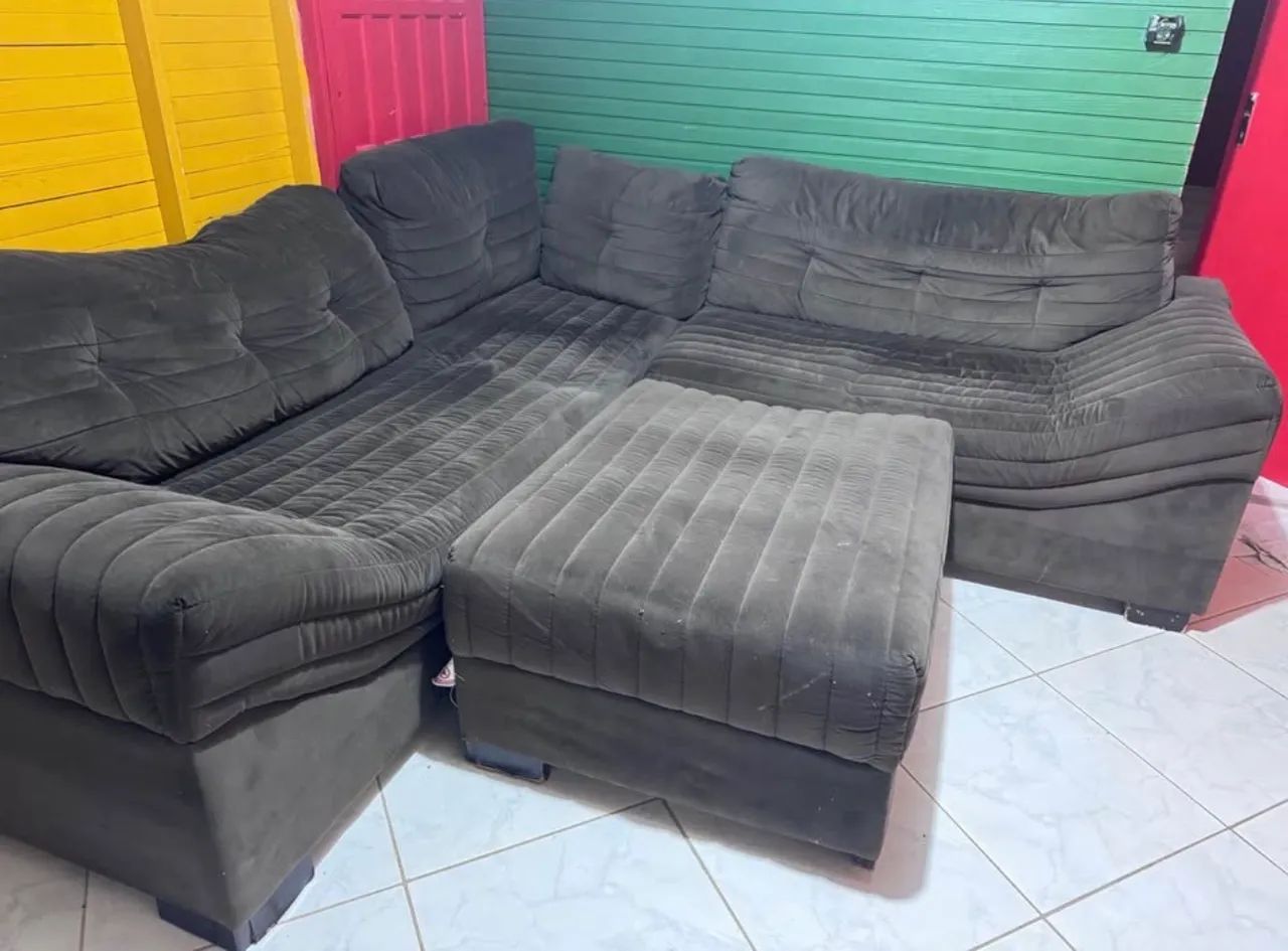 Sofá em L usado - Foto 2