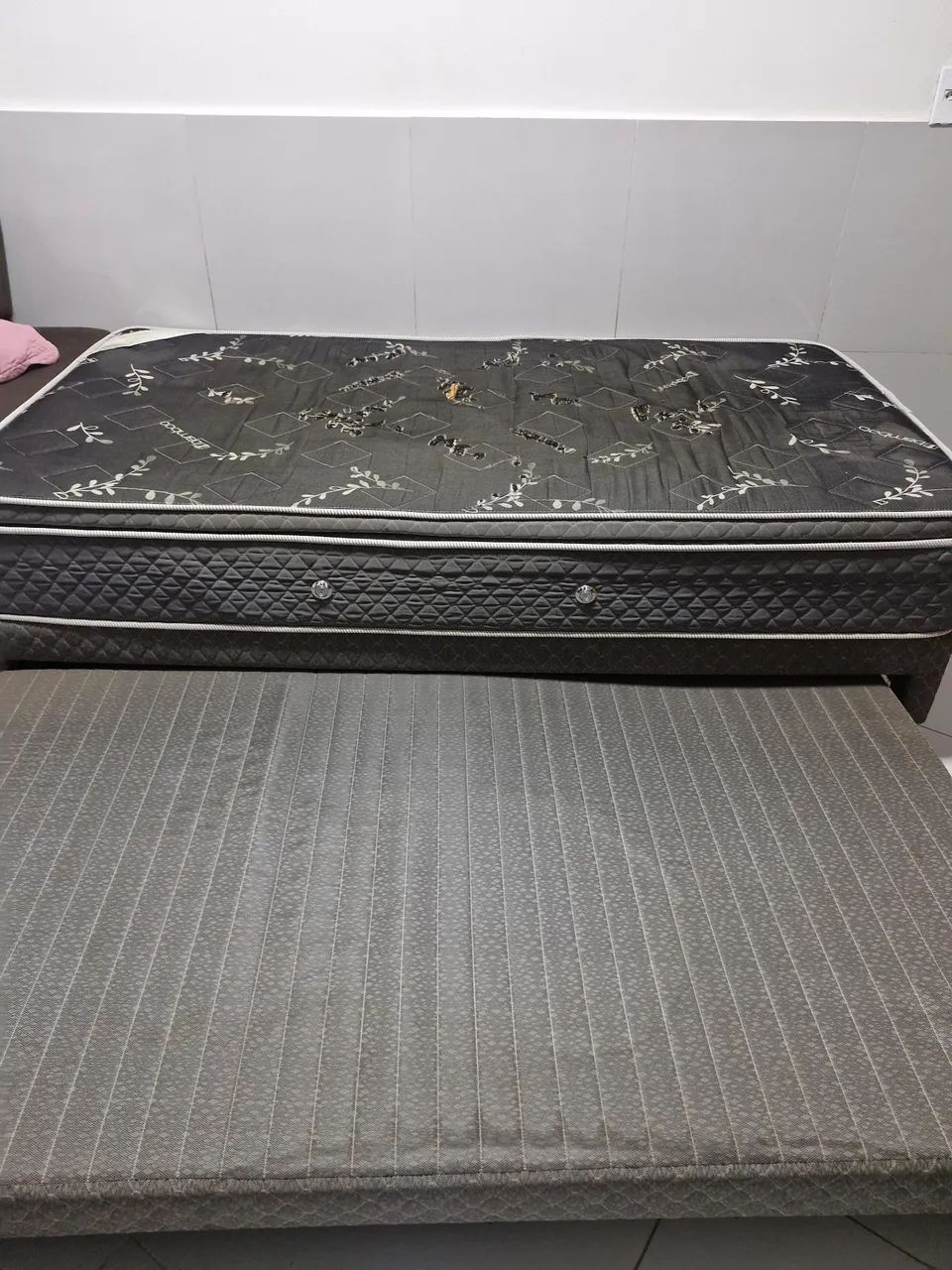 Cama box solteirão com auxiliar - Foto 2
