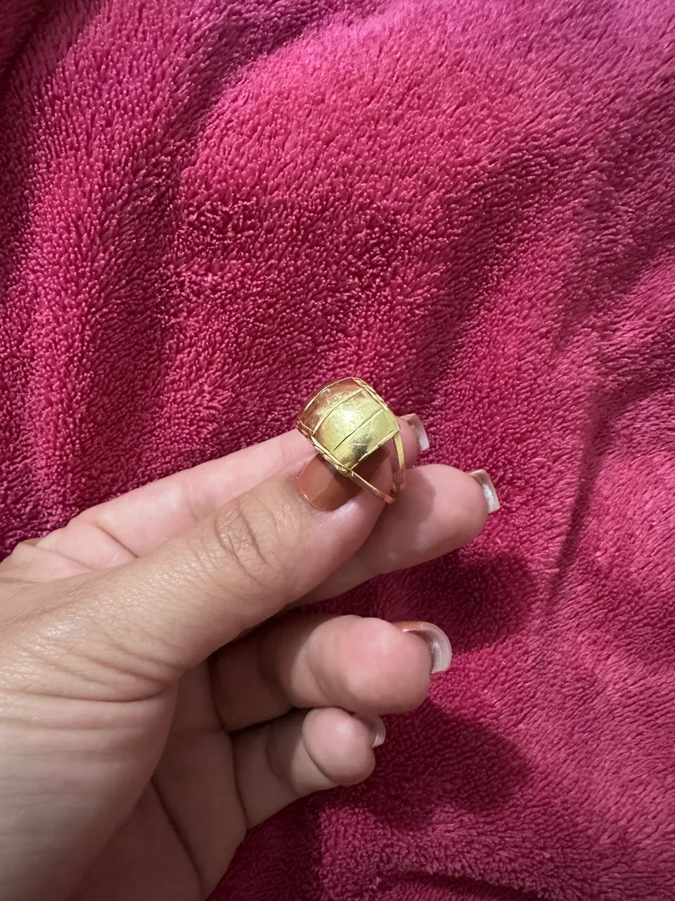 Anel de ouro 18k