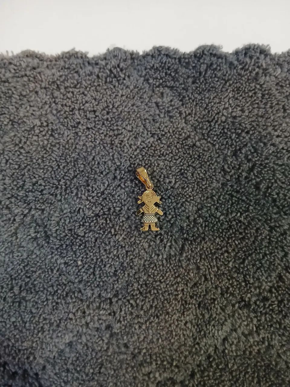 VENDO OU TROCO PIGENTE DE OURO 18K  - Foto 2