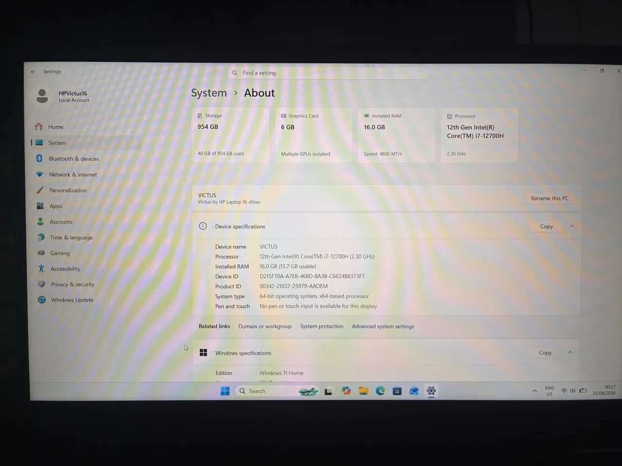 Notebook hp virtus rtx3060  - Foto 4