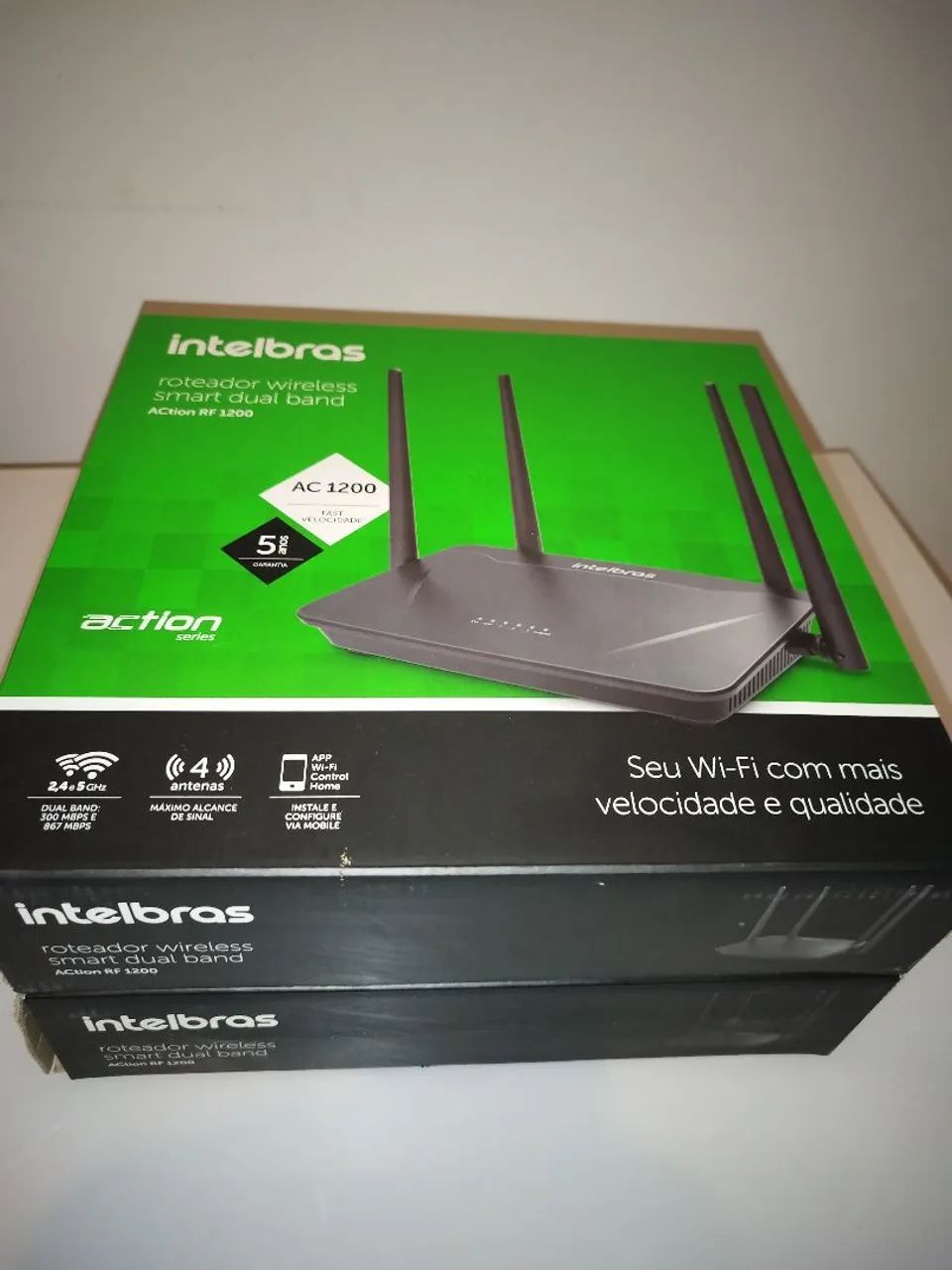 Roteador Intelbras ac1200 - Foto 2