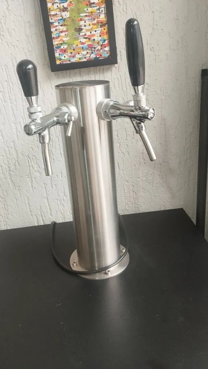 Torre de Chopp com 2 torneiras