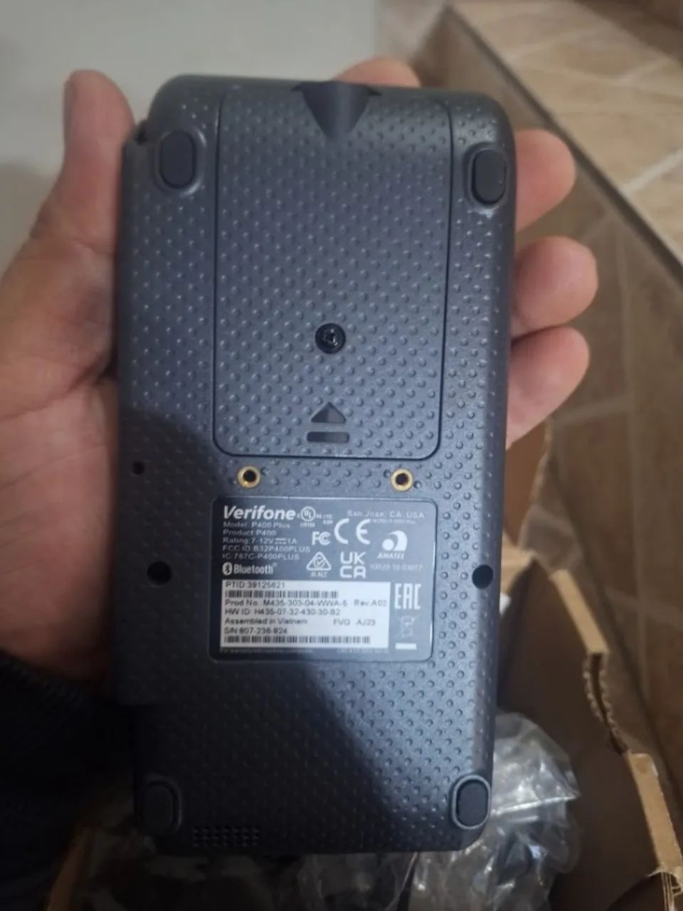 Maquininha Verifone P400 Plus - Foto 2